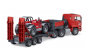 Preview: MAN TGA Tieflader mit Manitou Teleskoplader MLT 633